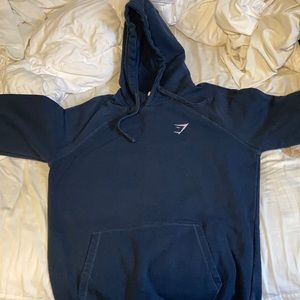 Size men’s medium navy blue gym shark sweater